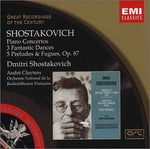Shostakovich: Piano Concertos / 3 Fantastic Dances / 5 Preludes & Fugues, Op. 87