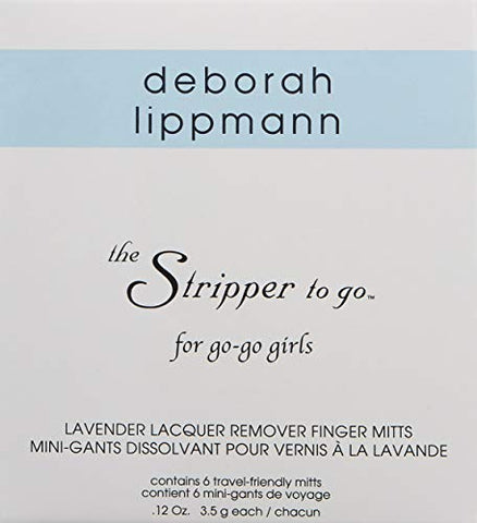 Deborah Lippmann Nail Polish Remover, The Stripper To Go .12 Oz