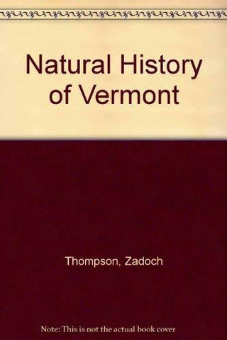 Natural history of Vermont Thompson, Zadock