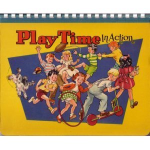 Enjoy Play Time in Action (A Children's Book in Three Dimensions) [Spiral-bound]