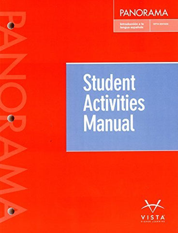Panorama 5th Student Activities Manual [Paperback] vhl