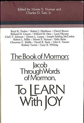 The Book of Mormon: Jacob through words of Mormon, to learn with joy : papers fr