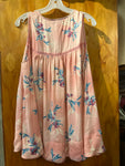 18 Lane Bryant Floral Print Babydoll Tank Top - Size 18