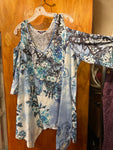 26/28 Stylish Roaman's Cold Shoulder Tunic