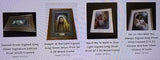 Signed Greg Olsen 34x26 Keeper of the Gate Jesus Print Wood Frame LDS Mormon Art