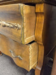 AS-IS 2 Drawer Dresser Antique Curved Front (Two Drawer)