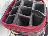 Ping Faith Golf Bag Carry Ladies Pink Black 14 Way Divider 7 Zippers
