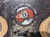 42" Sector 9 Nine Longboard Skull Pilot 50 Gull Wing Plywood Skateboard Skate Board