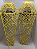 Vintage Yellow Snow Treads Plastic 29” X 12” SnowShoes SnowTreads Snow Shoes OS Boulder CO