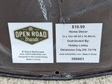 Hot Rod Blown Red Coupe Garage tin sign Open Road Brands Gas Pump reproduction Steve Mcdonald