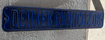 36" X 6" Metal Denver Broncos Dr Street Sign Football NFL Drive