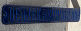 36" X 6" Metal Denver Broncos Dr Street Sign Football NFL Drive