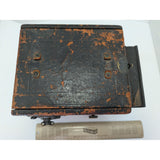 AS-IS Antique Auto Graflex Reflex Box Camera (NO LENS) Parts Repair Display