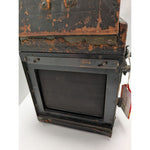 AS-IS Antique Auto Graflex Reflex Box Camera (NO LENS) Parts Repair Display