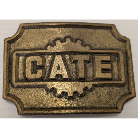 Cate Gear Industrial Brass Buckle Dynabuckle Provo Ut Vintage Machinery Machinist
