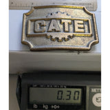 Cate Gear Industrial Brass Buckle Dynabuckle Provo Ut Vintage Machinery Machinist