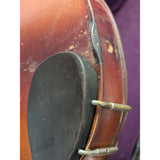 Antique AS 1/2 Czechoslovakia Violin Tiger Flame Maple Antonius Stradivarius Cremonensis anno 1722 Bow Case