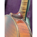 Antique AS 1/2 Czechoslovakia Violin Tiger Flame Maple Antonius Stradivarius Cremonensis anno 1722 Bow Case