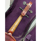 Antique AS 1/2 Czechoslovakia Violin Tiger Flame Maple Antonius Stradivarius Cremonensis anno 1722 Bow Case