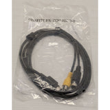 Gigabyte 12CF1-10S003-11 7-Pin Mini DIN S-Video To Composite RCA Adapter Cable TV Out