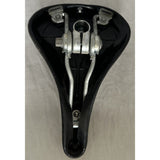 1977 Troxel Black BMX Bike Bicycle Saddle Seat Vintage Durable USA Made Vinyl Metal