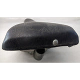 1977 Troxel Black BMX Bike Bicycle Saddle Seat Vintage Durable USA Made Vinyl Metal