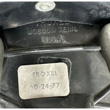 1977 Troxel Black BMX Bike Bicycle Saddle Seat Vintage Durable USA Made Vinyl Metal