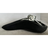 1977 Troxel Black BMX Bike Bicycle Saddle Seat Vintage Durable USA Made Vinyl Metal