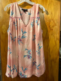 18 Lane Bryant Floral Print Babydoll Tank Top - Size 18