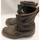 9.5 Safety Toe Red Wing Boots Work Logger Men Lace 4420 box