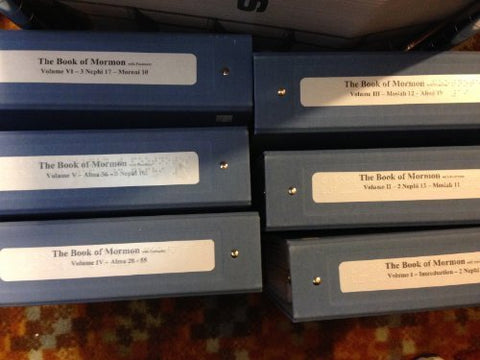 The Book of Mormon, with Footnotes, Another Testament of Jesus Christ (Braille),