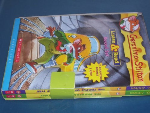 Geronimo Stilton Boxed Set: The Phantom of the Subway/the Temple of the Ruby of
