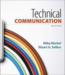 Technical Communication [Paperback] Markel, Mike and Selber, Stuart A.