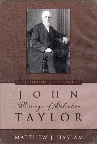 John Taylor: Messenger of Salvation [Audio Cassette] Haslam, Matthew