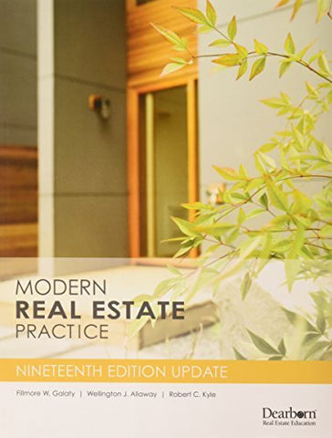 Modern Real Estate Practice Galaty, Fillmore W.; Allaway, Wellington J. and Kyle