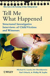 Tell Me What Happened Lamb, Michael E.