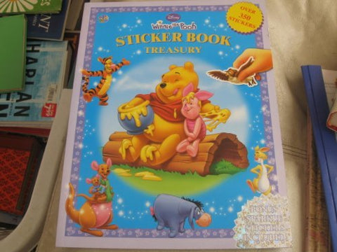 Disney Winnie the Pooh Sticker Book Treasury (Sticker Book Treasury) [Paperback]