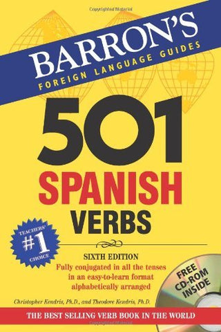 Barron's 501 Spanish Verbs (Spanish Edition) Christopher Kendris and Theodore Ke