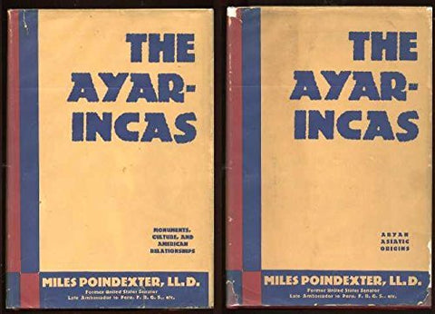 The Ayar Incas 2 Volumes [Unknown Binding] unknown author