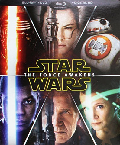 Star Wars The Force Awakens Target Edition DVD Blu Ray