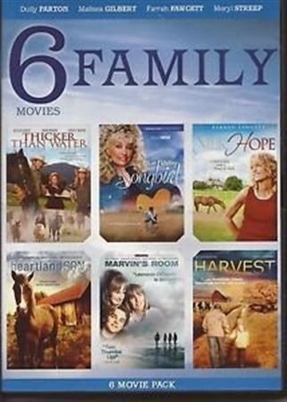 6 Family Movies / Thicker Than Water / Blue Valley Songbird / For Heaven's Sake