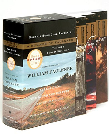 A Summer of Faulkner: As I Lay Dying/The Sound and the Fury/Light in August (Opr