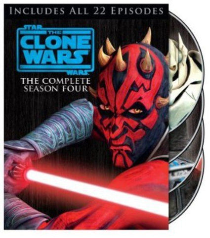 Star Wars: The Clone Wars: Season 4 [DVD]