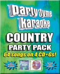 Party Tyme Karaoke: Country Party Pack [Audio CD] Various Artists