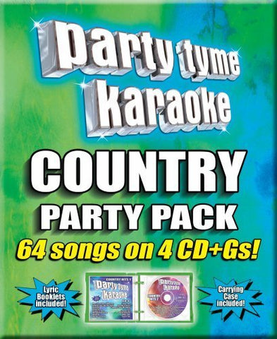 Party Tyme Karaoke: Country Party Pack [Audio CD] Various Artists