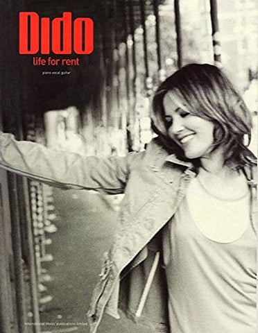 Dido -- Life for Rent: Piano/Vocal/Guitar [Paperback] Dido
