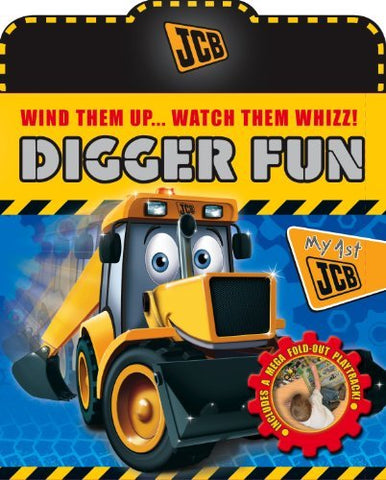 My 1st JCB WIND THEM UP....WATCH THEM WHIZZ! DIGGER FUN