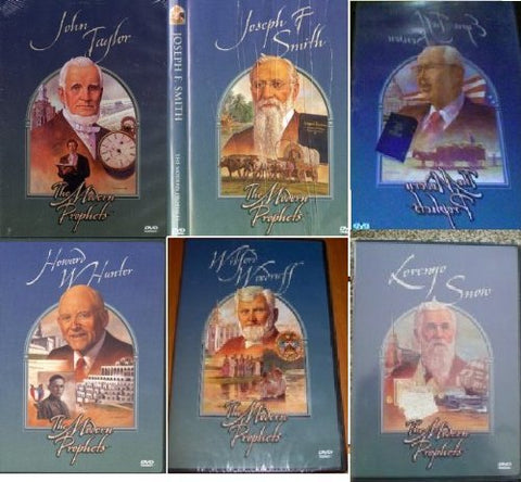 The Modern Prophets, DVD Set (Mormon LDS Presidents Smith, Young, Taylor, Woodru