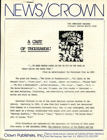 The Universal Story: The Complete History of the Studio and Its 2,641 Films Hirs