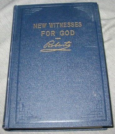 NEW WITNESSES FOR GOD - VOL 3 - The Book of Mormon [Hardcover] B. H. Roberts